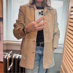 Bernardo Suede Jacket